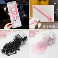 Заколка для волос, складной нож, прозрачная резинка