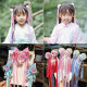 Children's Hanfu costume headdress streamers girls ancient style hairpins hair accessories tassels little girls Chinese style hairpins head flowers