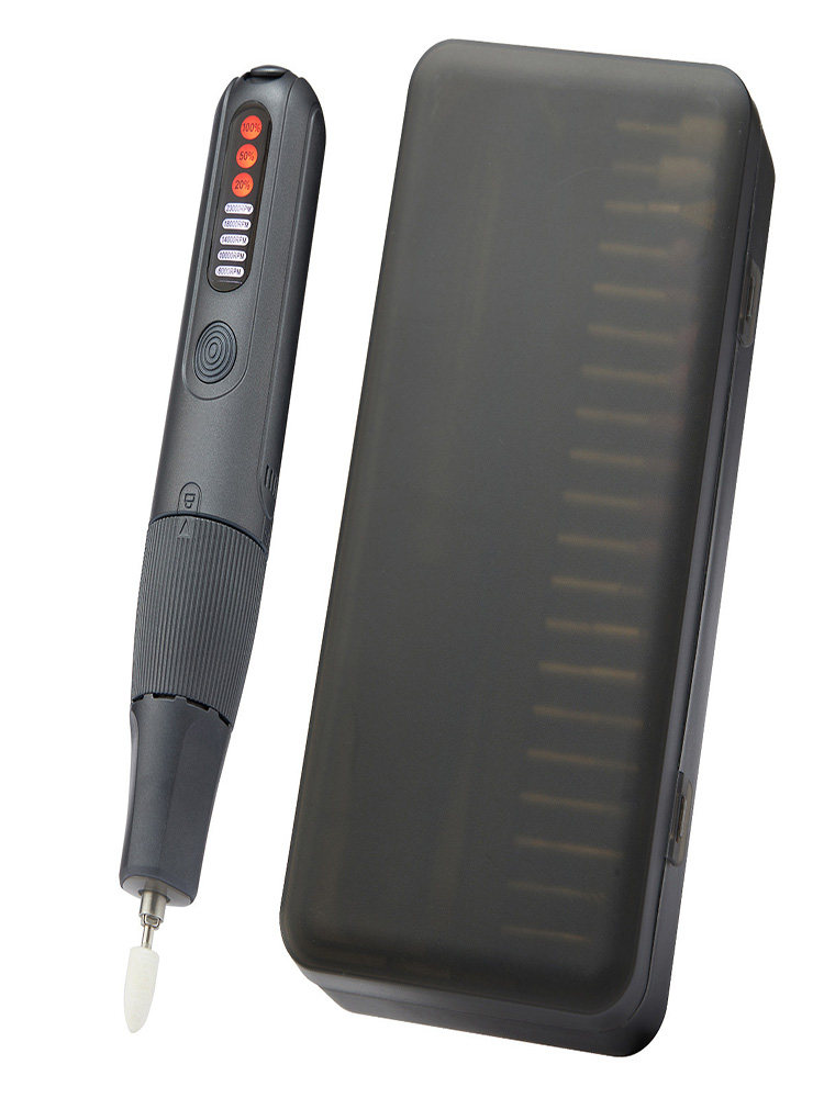 Baiqi Lithium Battery Dental Drill Rechargeable Electric Grinder Handheld Fixed-Speed Variable-Speed Brushless Grinding Polishing Carving Peach Pit Wood Carving