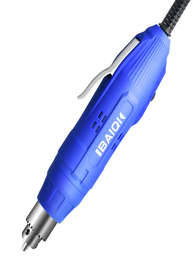 Forward and Reverse Electric Grinder Polishing Machine for Grinding Jade Carving Tools Electric Drill Small Handheld Electric Micro Engraving Machine