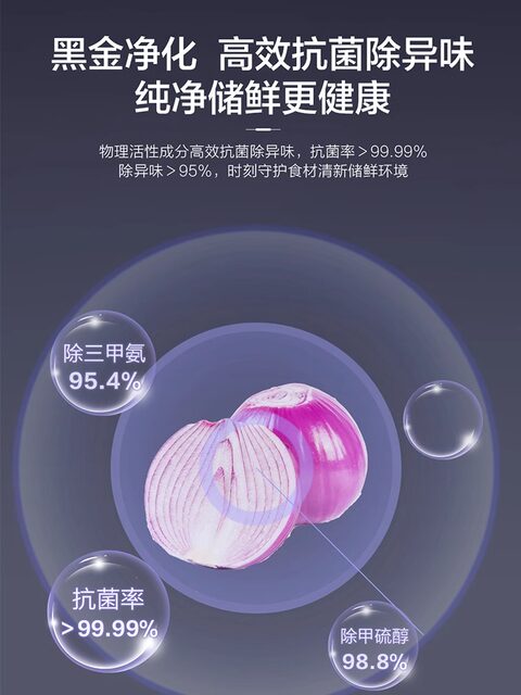 Haier 476L cross-folding four-door first-class energy-efficiency variable frequency ultra-thin embedded air-cooled frost-free household refrigerator