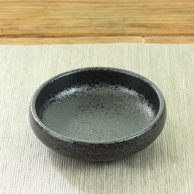 Retro ceramic faceplate platter vessel Chinese Japanese flower arranging flowers tao jian mountain flower arranging, hydroponic spring basin zen