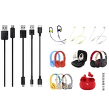 beats Гарнитура оригинальная линия загрузки студиобуд зарядка кабель кабель зарядки кабеля Beatsx Flex зарядка кабель