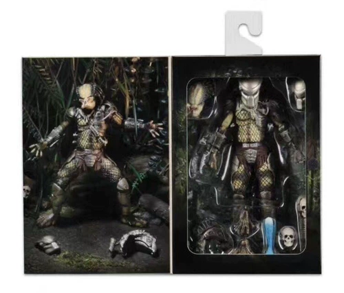 NECA Iron Blood Warrior P1 Охотник на джунгли Ultimate Deluxe Edition 7 -Inch Saint может обрабатывать модели украшения