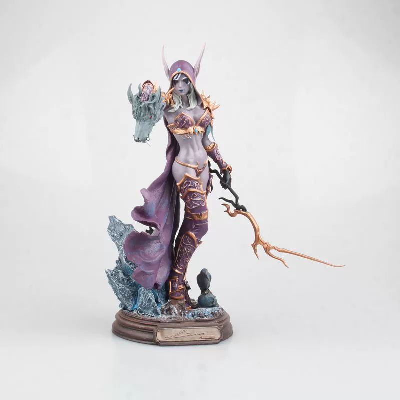 Queen of the Dead Ranger Windrunner Tượng Sylvanas Bàn tay Văn phòng Aberdeen Hình nhân trang trí mô hình - Capsule Đồ chơi / Búp bê / BJD / Đồ chơi binh sĩ