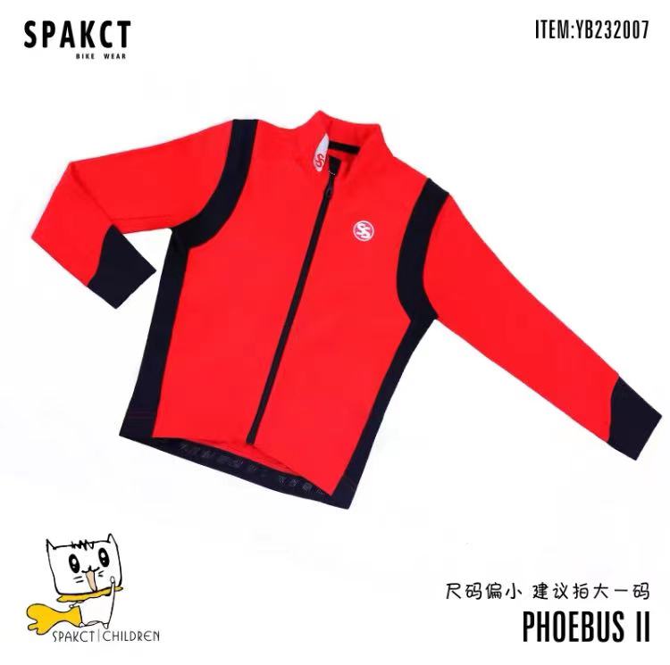 Spakcts SPA passenger 2020 Fall and Winter Warm Children's Bicycle Costume Long Sleeve Package Parallel Racing Costume