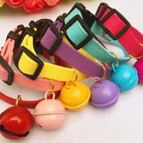 Handmade Korean velvet rope Cat Uncle bell Pet Cat Dog Rabbit Rabbit dog bell collar