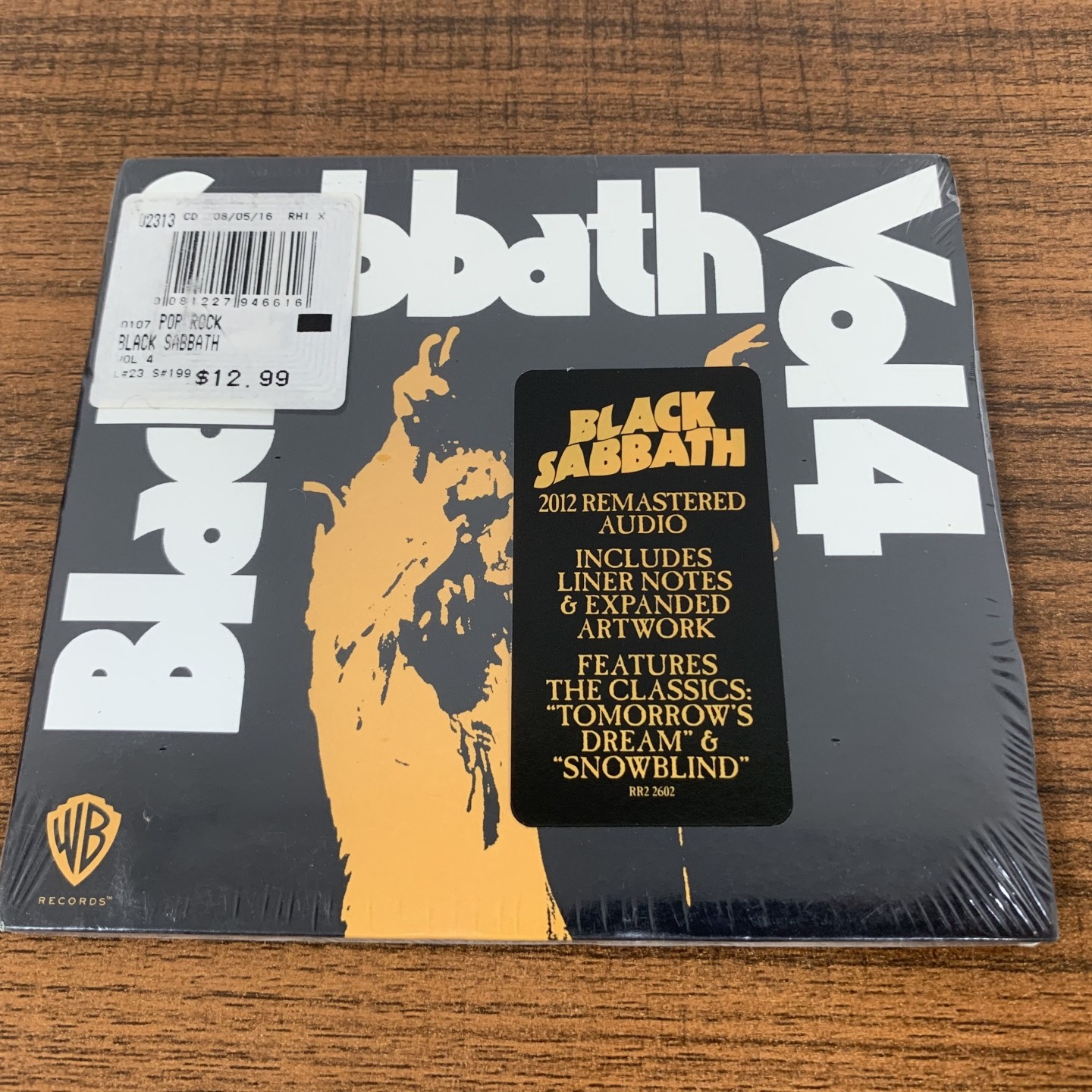 Американская версия нераспечатанного альбома Black Sabbath Black Sabbath Black Sabbath Vol. 4 Изображение 1