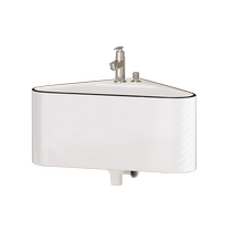 Weilan classic wall-mounted triangular mop pool new ceramic mop pool household washing mop pool mopping tank G131