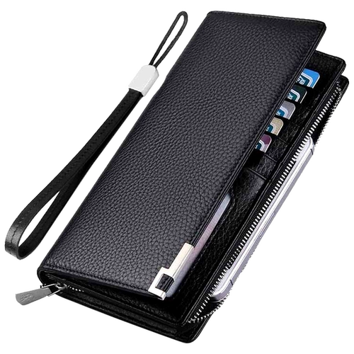 Playboy, вместительный и большой бумажник, картхолдер для водительских прав, из натуральной кожи