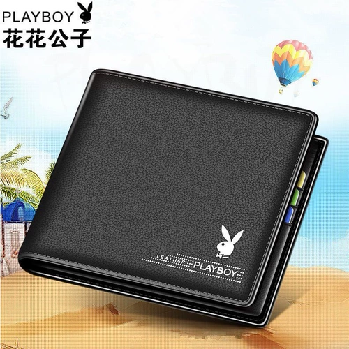 Playboy, бумажник, короткий картхолдер для отдыха, кошелек