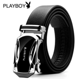 Playboy, кожаный трендовый брендовый ремень, воловья кожа, из натуральной кожи