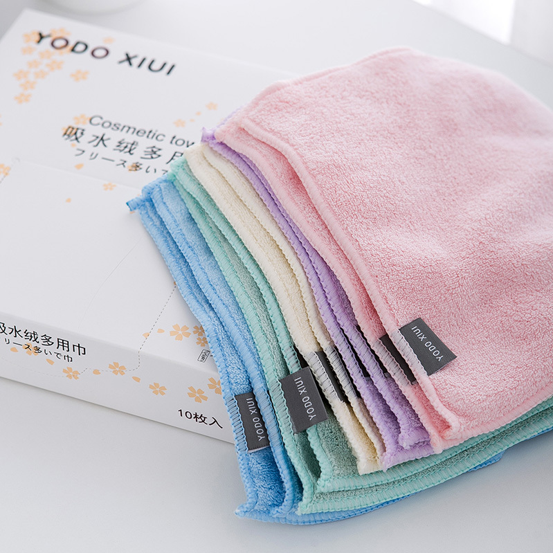 10 Ultra-Soft Newborn Towels for Children and Babies, Household Face Washcloths, Square, Absorbent, Lint-Free, Non-Pure Cotton 10 Ultra-Soft Newborn Towels for Children and Babies, Household Face Washcloths, Square, Absorbent, Lint-Free, Non-Pure Cotton