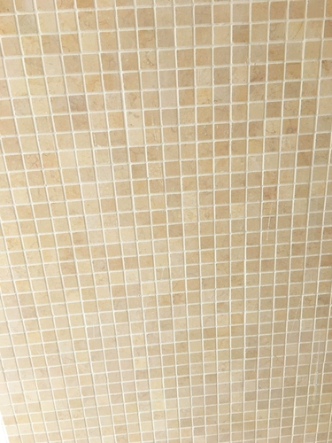 Дома в семье бассейн Большой цветок зеленый натуральная сеть красная плитка