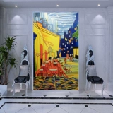 Мозаичная резка фоновая настенная крыльца гостиная ресторан проход проход проход в дверь головоломка