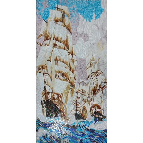 Парусная мозаичная живопись Shunde Mosaic