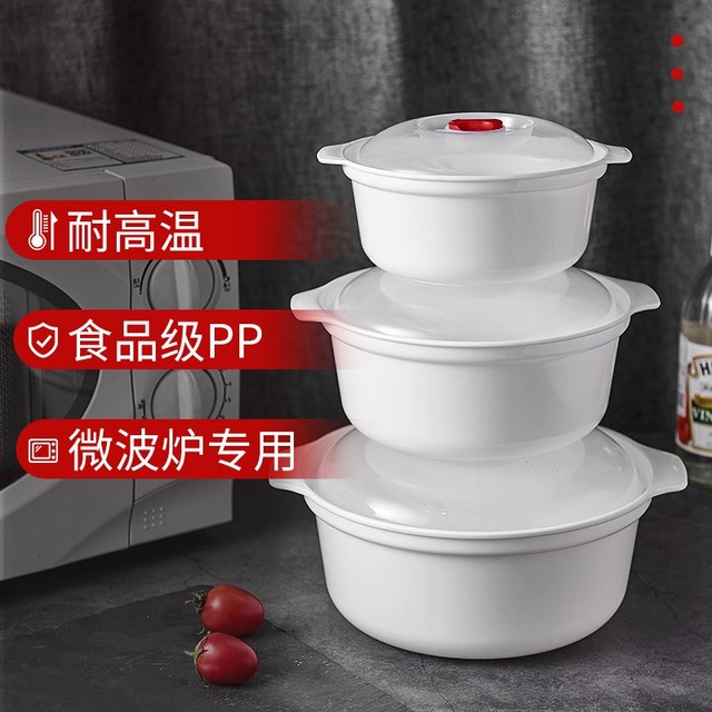 Hui Steamed Longjia Special Vegetable Plastic Fresh Box Noodle Bowl Rice Box Soup Bowl Heating Container Microwave Food Grade