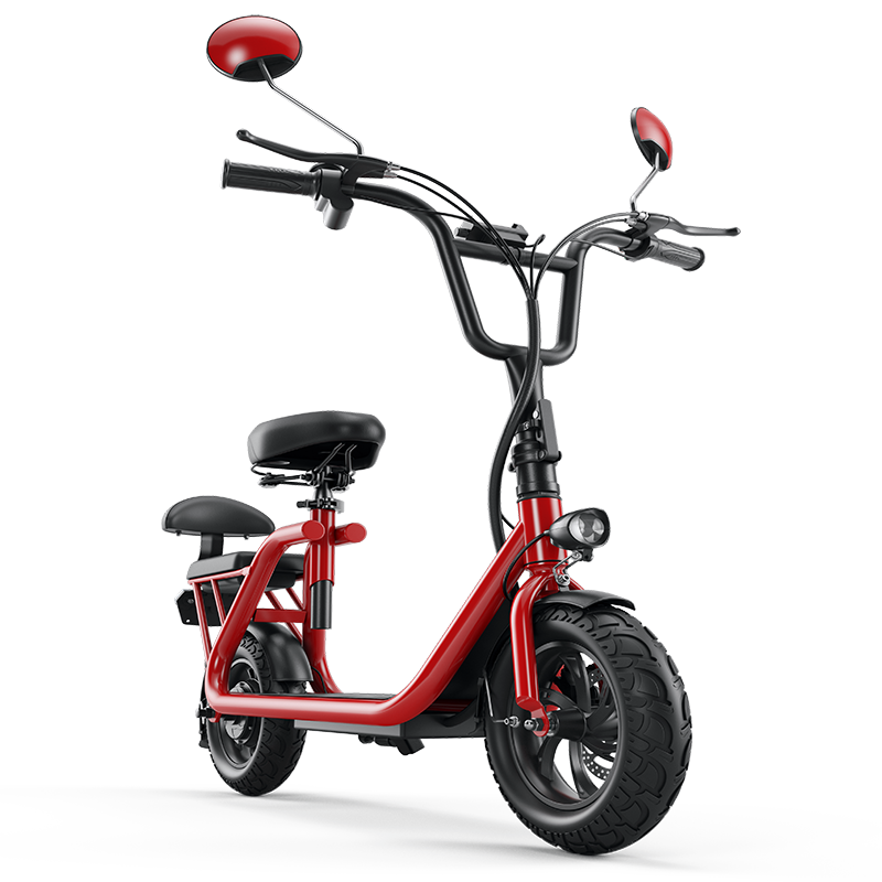 Bremer electric scooter small electric car folding lithium battery parent-child male and female riding battery car