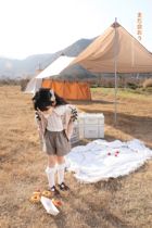 Bean a few mother Hook leaves small cardigan Plaid small shorts 2021 spring new children spring style set tide