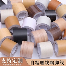 Door frame insert door and closing window sealing repair pvc line squadrant self-adhesive new wood paper window