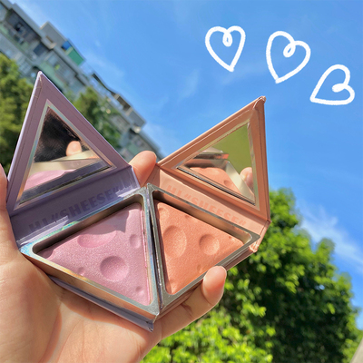 李佳琦推荐小奥丁同款芝心腮红猫和老鼠联名奶酪芝士高光修容粉9g