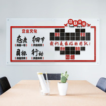 Love wall art Enterprise department employee style Cultural wall decoration Bulletin board Office inspirational 3D acrylic wall sticker