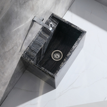 Nordic garden washing mop pool bucket Household balcony bathroom floor basin Rectangular marbled mop trough pool