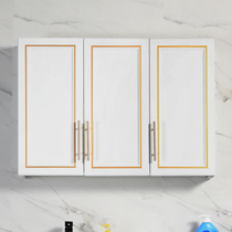 Space aluminum balcony wall cabinet Kitchen wall cabinet Wall-mounted storage cabinet Bedroom wall cabinet storage cabinet aluminum alloy