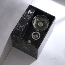 Stone Stone balcony mop pool Floor basin Mop pool Mop pool Bathroom Double drive narrow rectangular villa