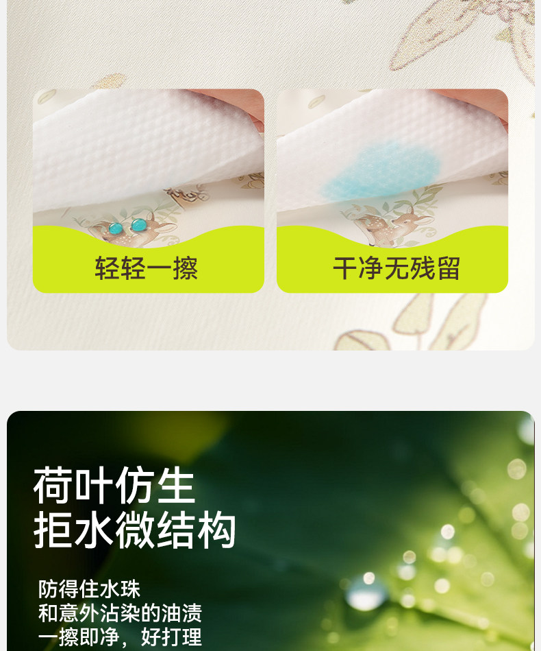 宝宝罩衣儿童吃饭围兜婴儿辅食防水防脏女婴幼儿花边袖夏薄款围裙 — 6