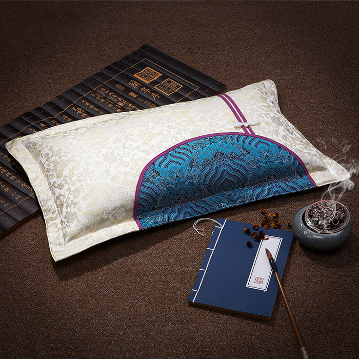 Jin Yu Man Buckwheat Pillow Helps Adult Elderly Buckwheat Skin Lavender Sleeping Buckwheat Shell Sleeping Pillow