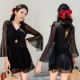 Áo tắm nữ 2020 một mảnh mới của Hàn Quốc bikini ngực nhỏ có gọng nhỏ tập hợp đồ bơi váy một mảnh - Bộ đồ bơi hai mảnh