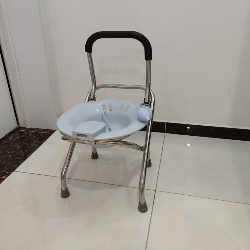 Medical-grade bidet ladies special toilet pregnant woman free of squat sitting bath fumigation barrel with stool washing ass pelvic deity