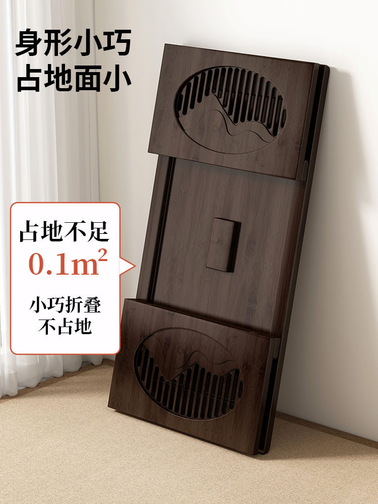 Bay Window Table, Small Household Coffee Table, Foldable Kang Table, Non-Solid Wood, Small Apartment, Japanese-Style Tatami Tea Table, Low Floor Table