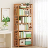 Книжная полка, многослойный книжный шкаф, система хранения, коробочка для хранения из натурального дерева