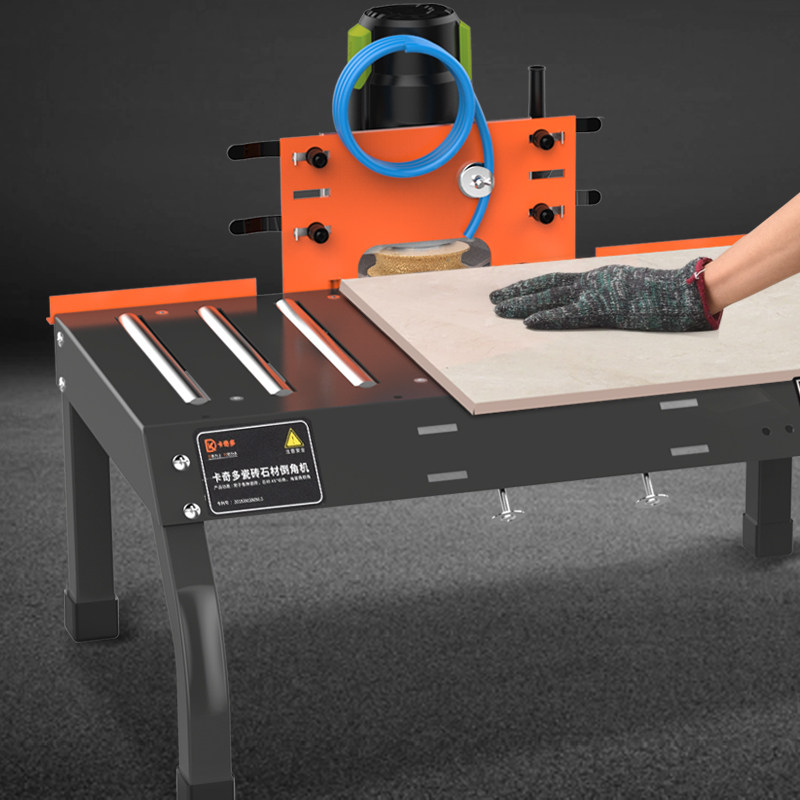 Kaqiduo tile chamfering machine 45 degrees high-precision chamfering device slotting cutting and grinding oblique edge dust-free chamfering artifact