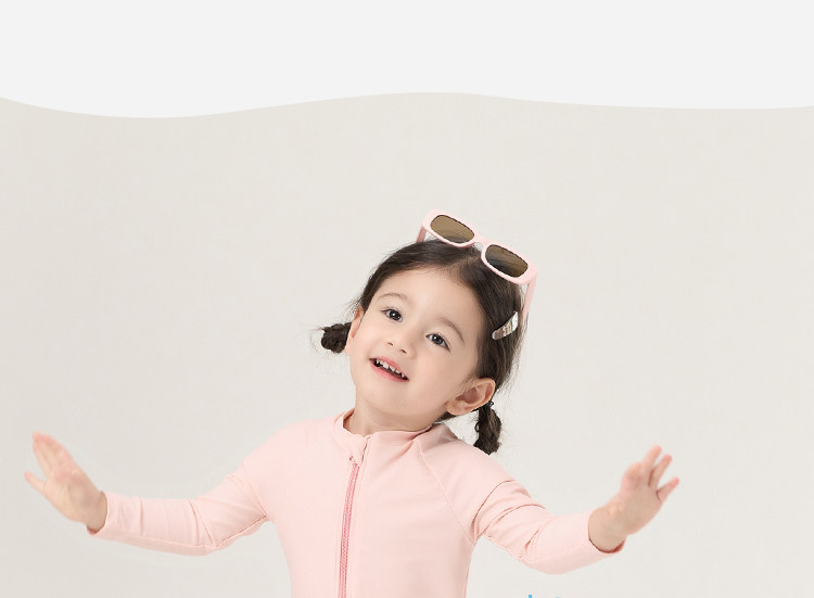 儿童泳衣女孩2026新款女童泳衣女宝宝泳衣分体泳装绝美长袖夏装潮 — 6