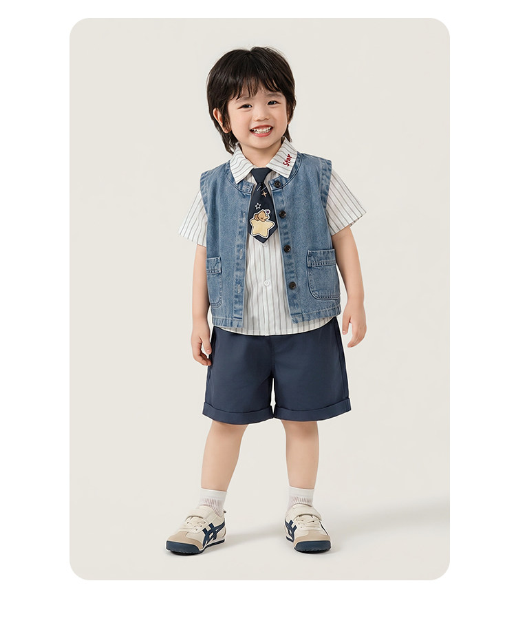 男童秋套装周岁男宝礼服2026新款小少爷衣服婴儿春秋童装洋气衬衫 — 21