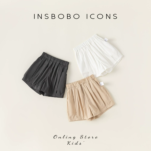 INSbobo Цветные легкие и тонкие шорты, детские модные штаны для мальчиков