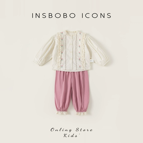 Детский комплект для девочек, детская одежда