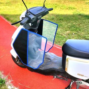 Knee windshield, battery, electric vehicle leg protection, sun protection, cold protection and warmth, all-season motorcycle wind protection and rain protection