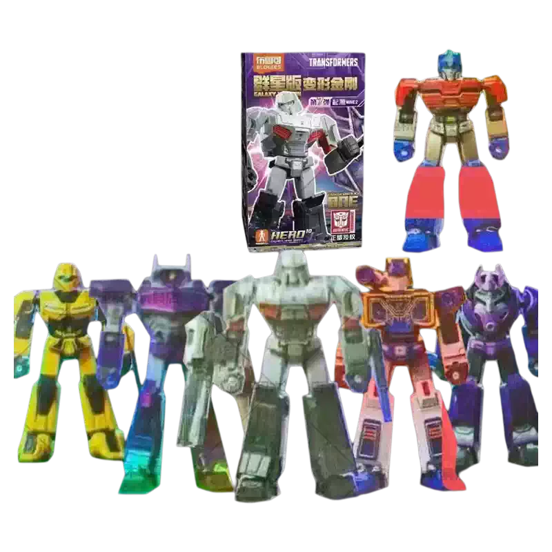 布鲁可变形金刚积木人群星版第七弹第7代起源