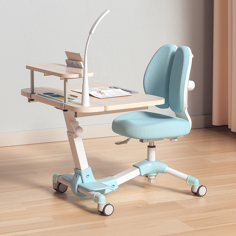 Beautiful Childhood Children's Study Desk, Writing Desk, Student Desk and Chair Set, Adjustable Height, Home Use, Small Apartment Desk Set Beautiful Childhood Children's Study Desk, Writing Desk, Student Desk and Chair Set, Adjustable Height, Home Use, Small Apartment Desk Set