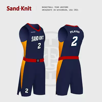 Children's basketball uniform team uniform printing game basketball clothes men's suit custom summer breathable sweat absorption tide