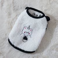 Белый мультяшный жилет