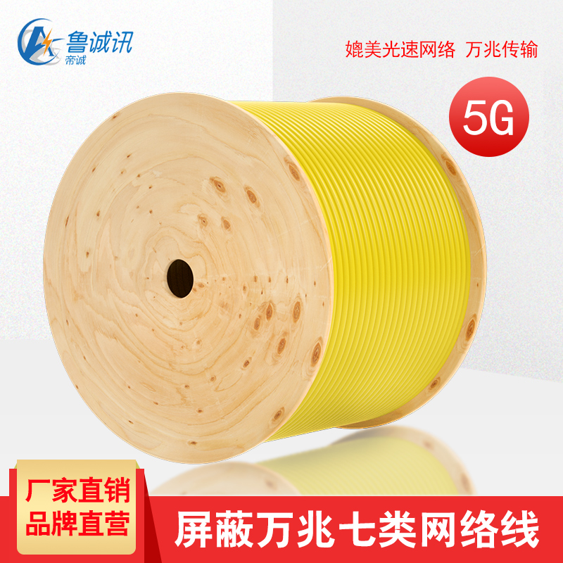 Over 77 categories of dual shielding gigabit broadband wire household outdoor sun protection network line CAT7