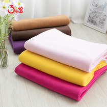 Fleece fabric jacket Sweater clothing diy thickened fleece fleece doll flannel fabric lining lining