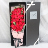Подарочная коробка, цветочный магазин, розы, букет, подарок на день рождения, Шанхай
