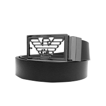 (Self-operated) ARMANI Armani EA mens logo eagle logo double-sided cuttable belt Y4S507 Y134J