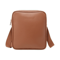 (Self-operated) LONGCHAMP Longchamp mens leather shoulder crossbody bag 1712 021